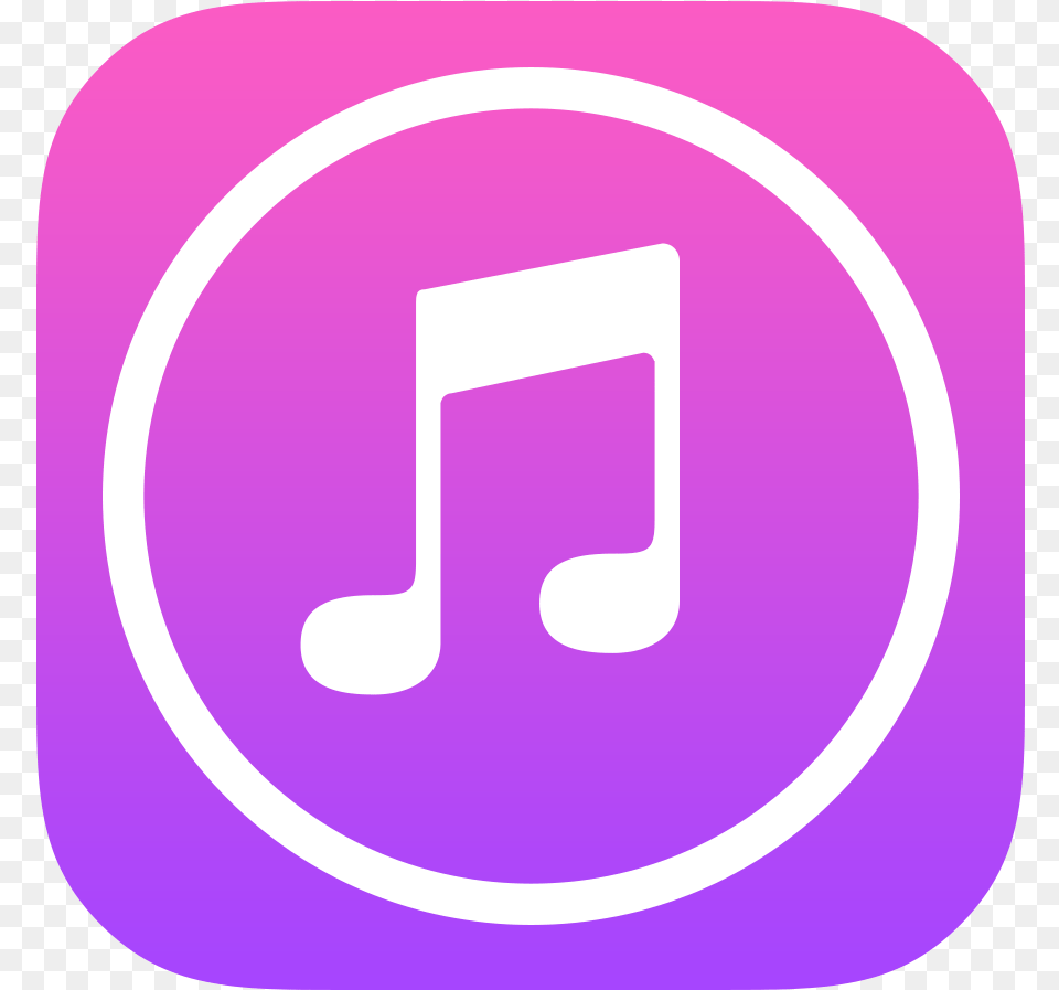 Itunes Store Itunes Icon, Text, Purple Png Image
