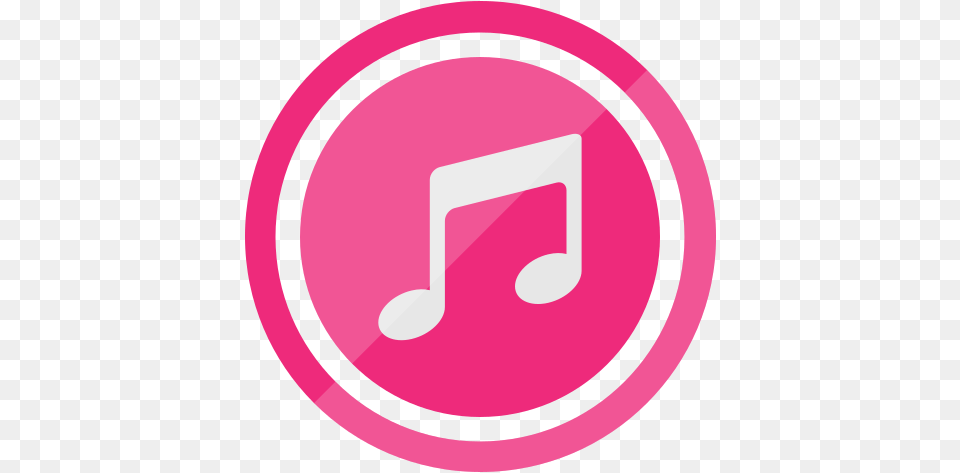 Itunes U Icon Aesthetic Pink Last Of Us 2 Pc Jacksonville, Sign, Symbol, Disk Png