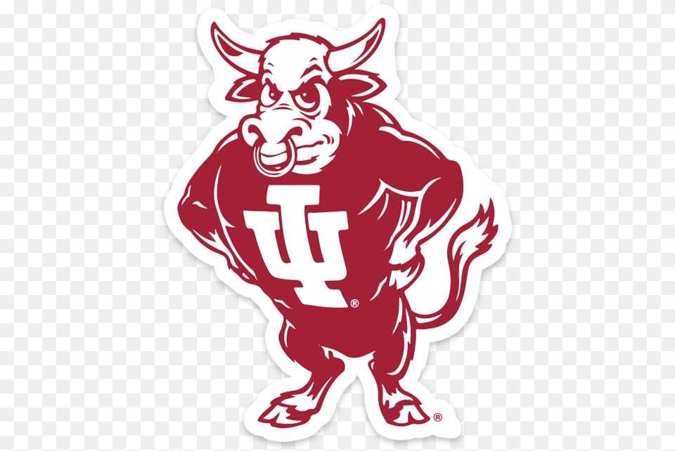 Iu Bison Sticker Bison Iu, Baby, Person, Animal, Livestock Free Png Download