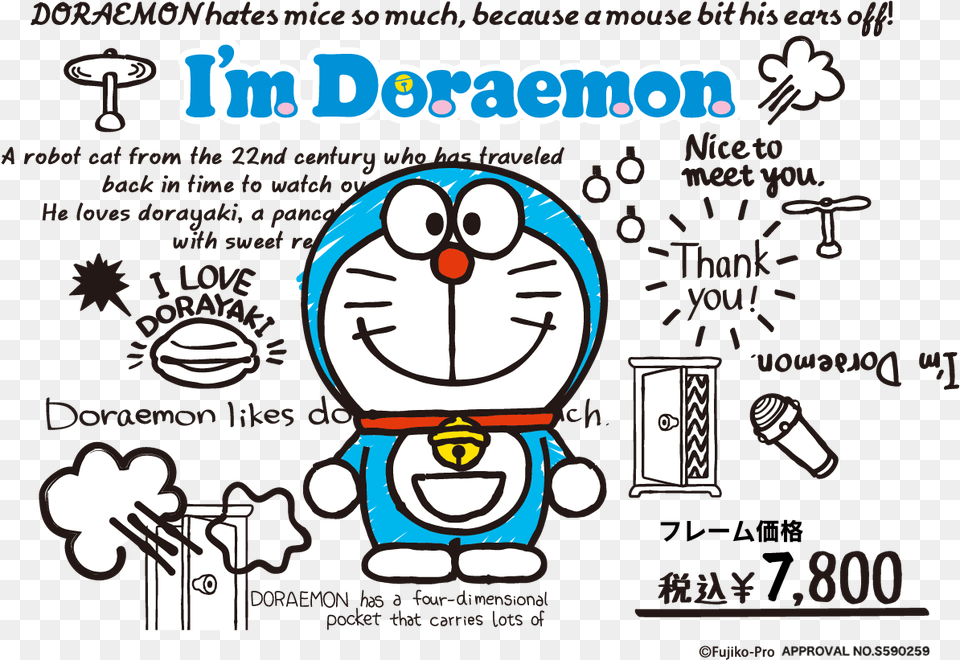 Iu0027m Doraemon A Image With No Doraemon I Love Dorayaki, Baby, Person, Face, Head Png
