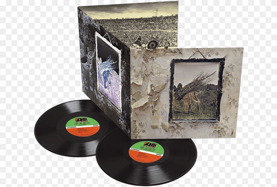 Iv Deluxe Led Zeppelin Led Zeppelin Iv Deluxe Edition, Art, Collage, Disk, Person Free Transparent Png