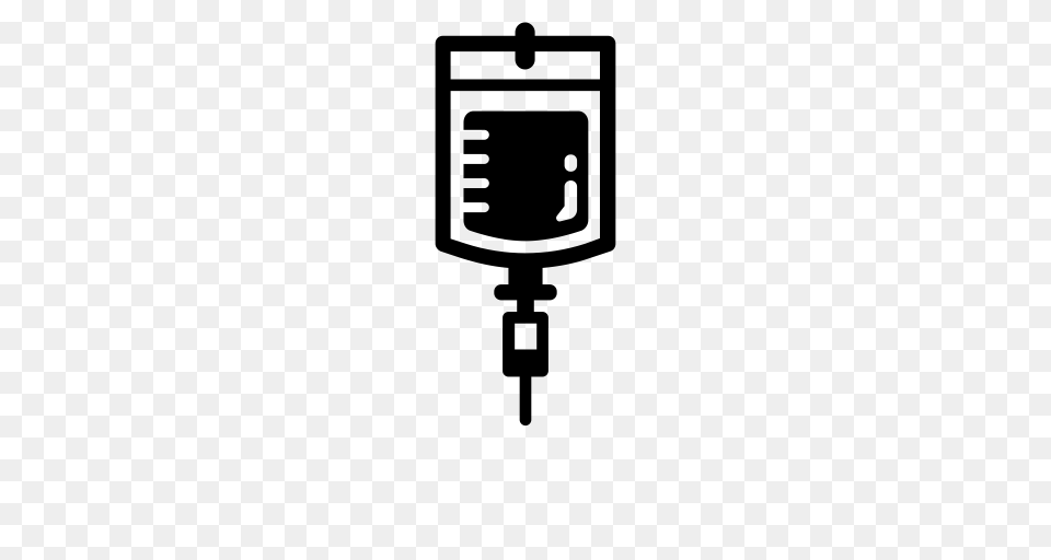 Iv Drip Icon With And Vector Format For Unlimited, Gray Free Png