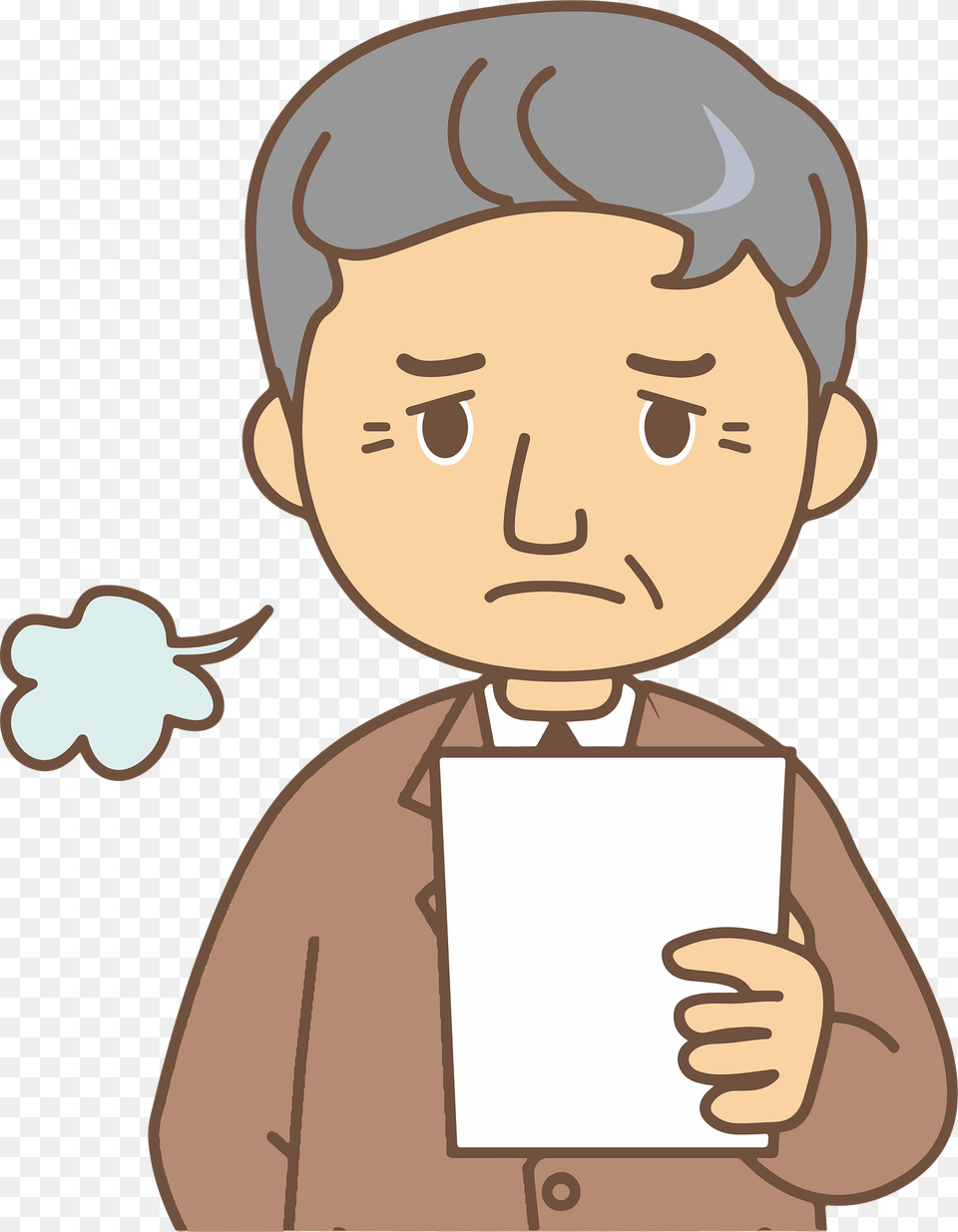 Ivan Businessman Is Sighing Clipart, Face, Head, Person, Photography Free Transparent Png