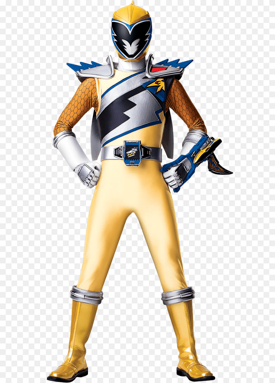 Ivan Gold Dino Charge Ranger, Clothing, Costume, Person, Adult Free Png Download