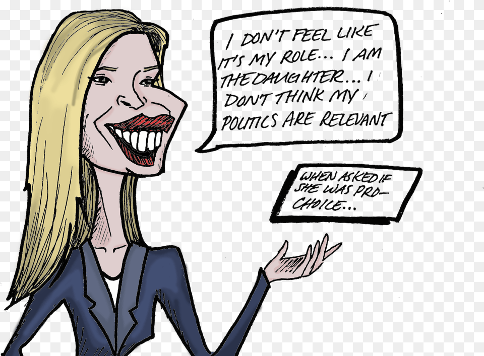 Ivanka Trump S Fake Feminismclass Img Responsive Cartoon, Publication, Book, Comics, Adult Free Png