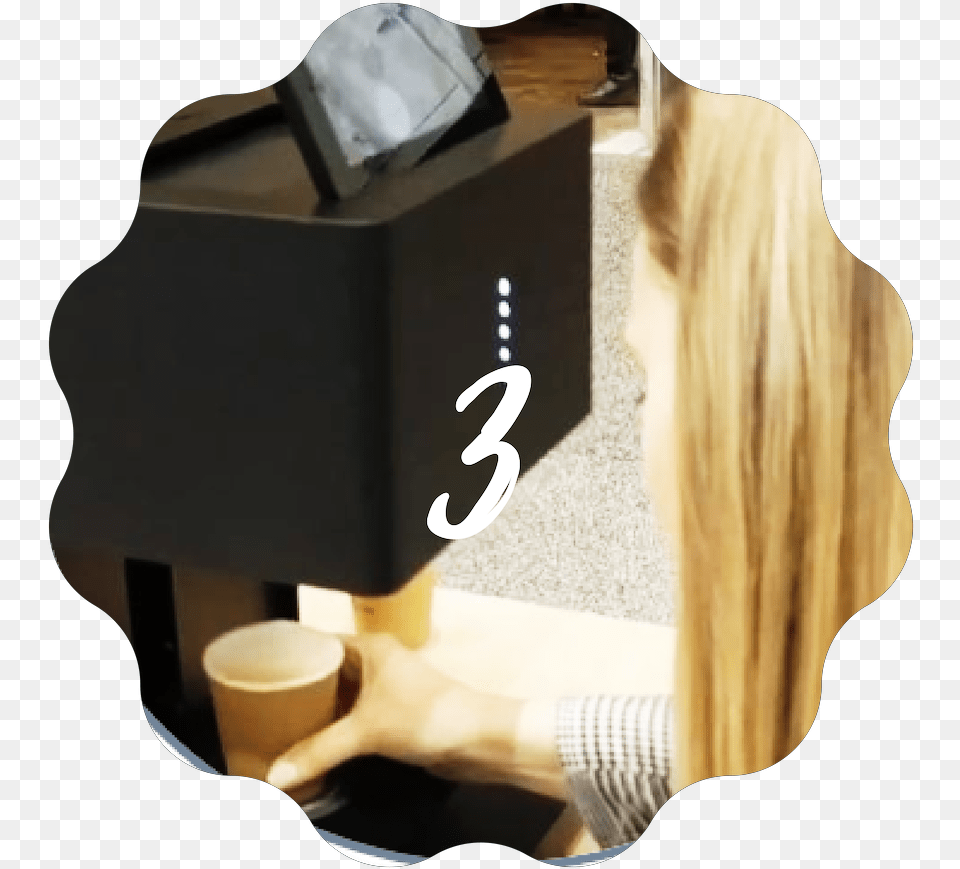 Iview Latte Art Printer Selfie Printer On Coffee Designs Guinness, Adult, Female, Person, Woman Free Png