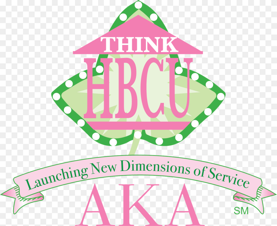 Ivy Clipart Alpha Kappa Alpha Launching New Dimensions Of Service Targets, Advertisement, Poster, Logo Free Transparent Png