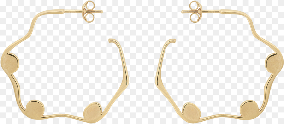 Ivy Hoop Earring Silver Goldplated, Accessories, Jewelry, Smoke Pipe, Bracelet Free Transparent Png
