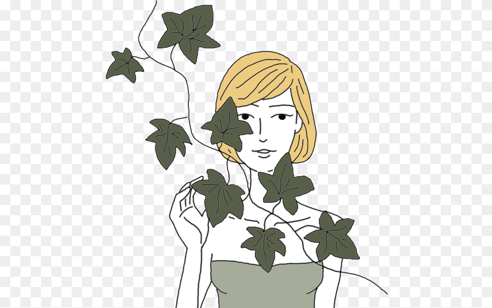 Ivy Houseplant, Plant, Leaf, Adult, Person Free Png Download