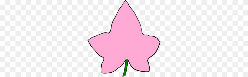 Ivy Leaf Big Pink Clip Art, Plant, Symbol, Flower, Petal Free Png Download