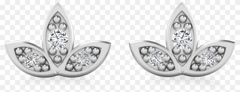 Ivy Leaf Earrings Solid, Accessories, Diamond, Earring, Gemstone Png Image