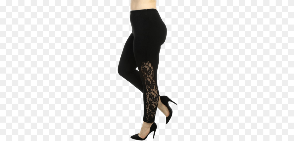 Ivy Leggings Black Clothing, Adult, Female, Footwear, High Heel Free Png
