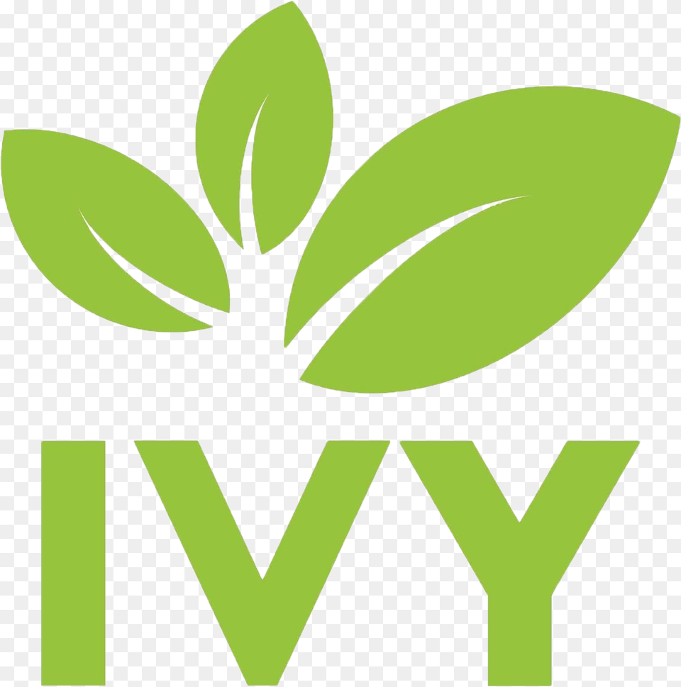 Ivy Logo Emblem, Green, Herbal, Herbs, Leaf Png Image
