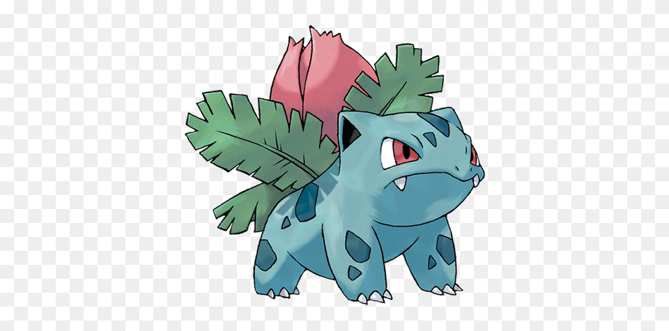 Ivysaur, Leaf, Plant, Cartoon, Baby Free Transparent Png