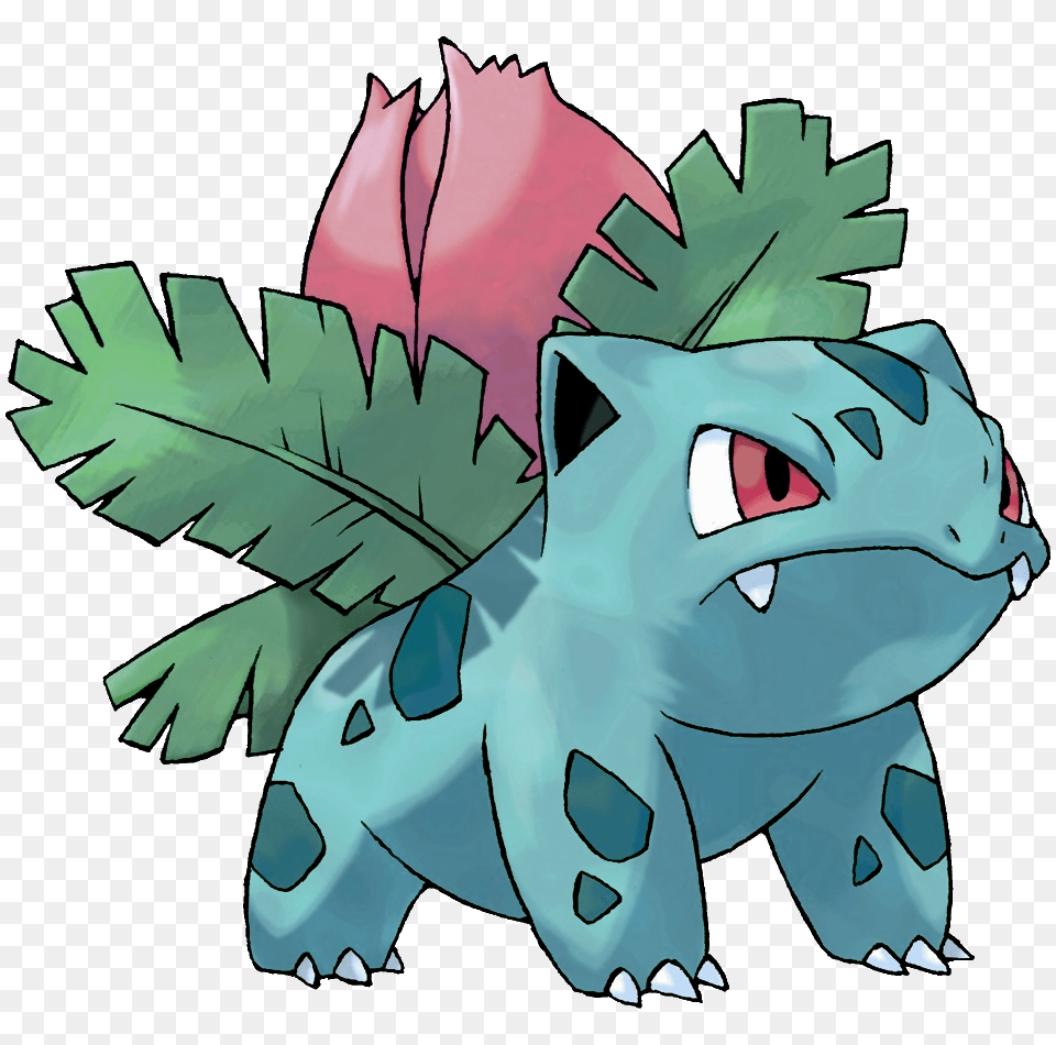 Ivysaur, Person, Art, Leaf, Plant Free Png