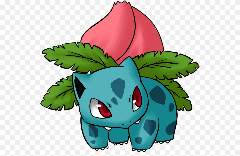 Ivysaur Pokemon, Art, Graphics, Plant, Leaf Free Transparent Png