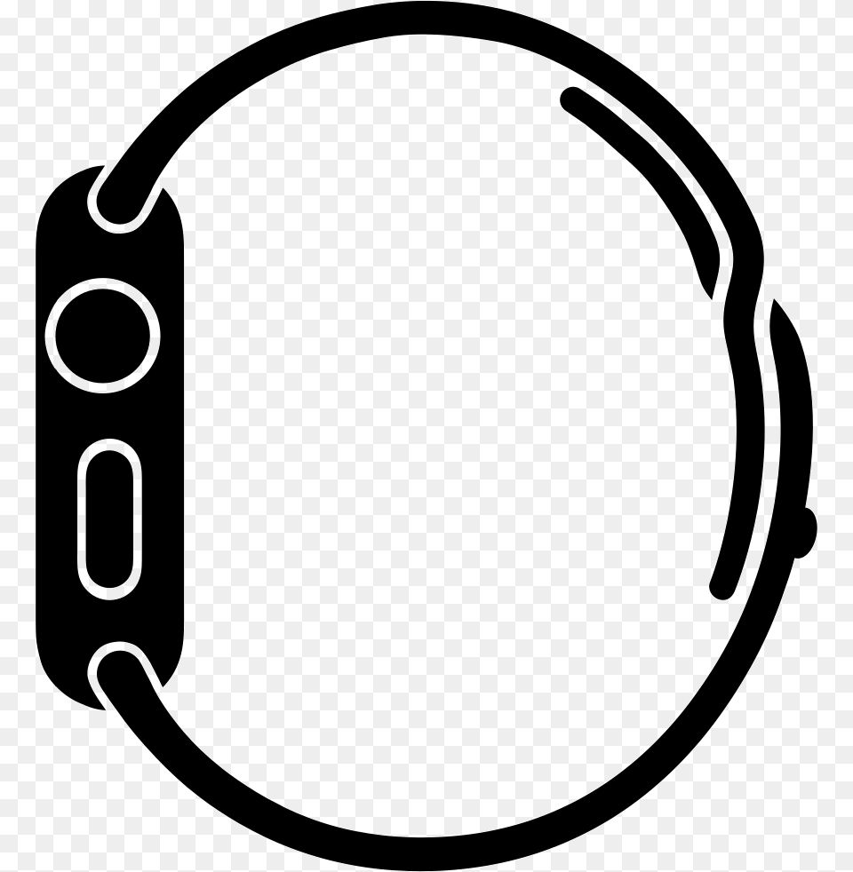 Iwatch Apple Watch Icon, Stencil, Electronics, Smoke Pipe Png Image