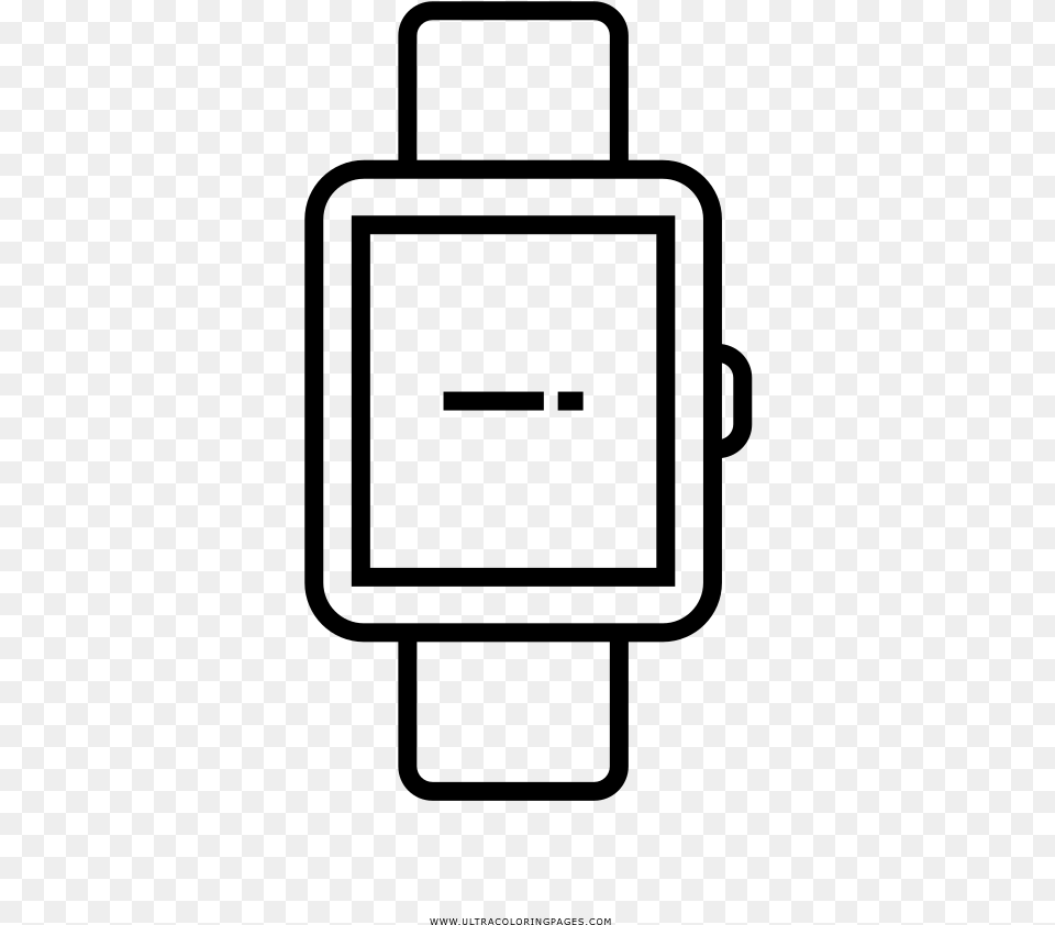 Iwatch Coloring, Gray Free Png Download