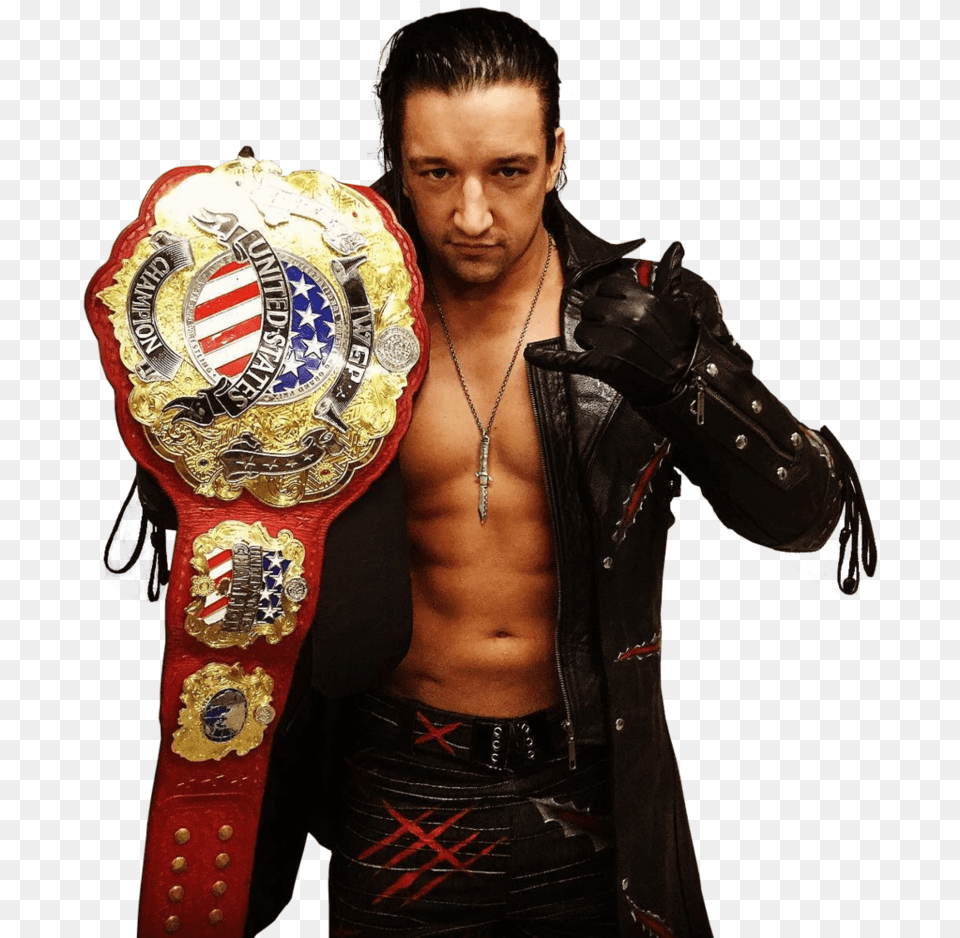 Iwgp United States Heavyweight Champion Jay Jay White Iwgp Us Champion, Jacket, Clothing, Coat, Man Png Image