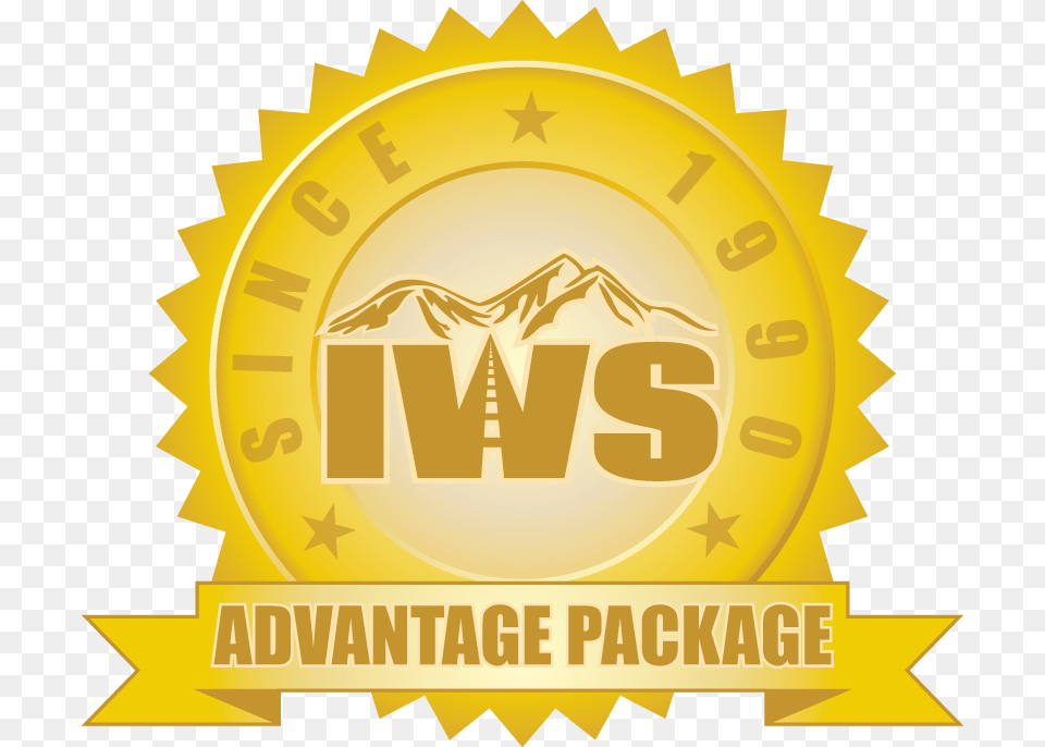 Iws Advantage Seal Of Quality Illustration, Badge, Gold, Logo, Symbol Free Transparent Png