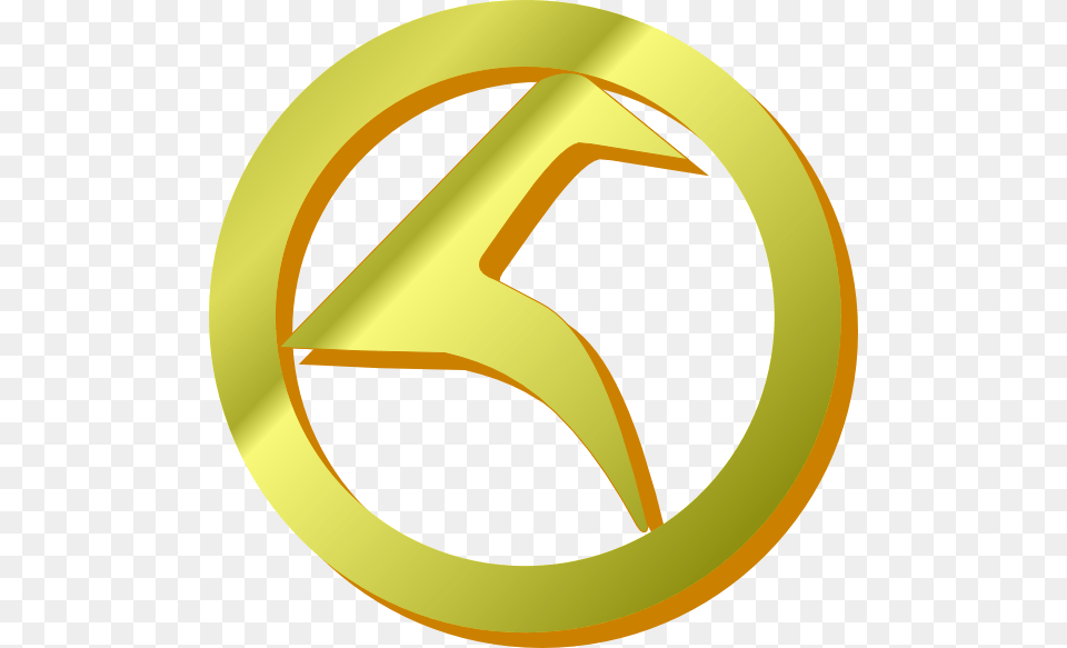 Ixl Division Klingon, Gold, Symbol, Logo, Disk Png