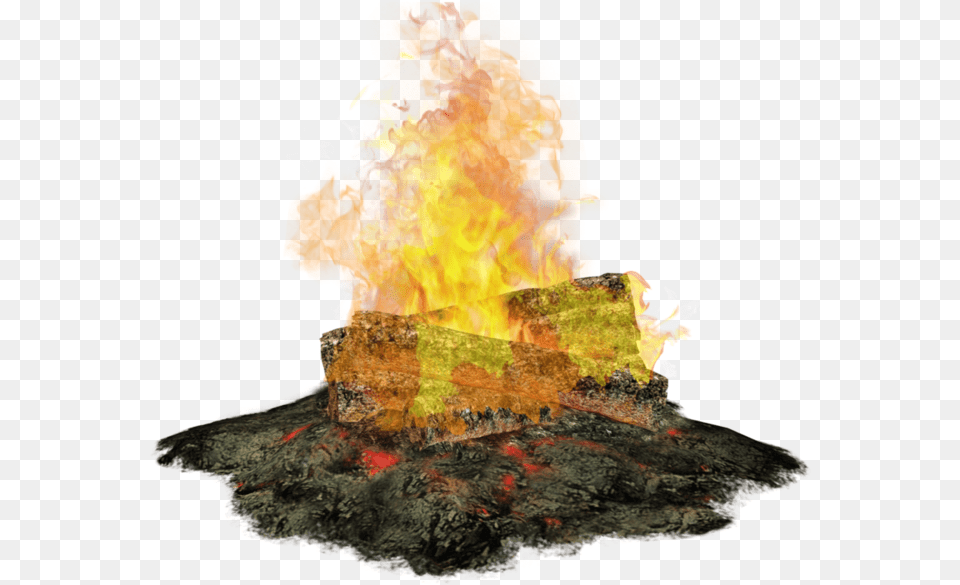 Izobrazhenie Dlya Plejkasta Embers Clipart, Fire, Flame, Mountain, Nature Free Png Download