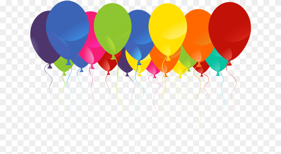 Izobrazhenie Dlya Plejkasta Transparent Birthday Balloons Border, Balloon Png Image