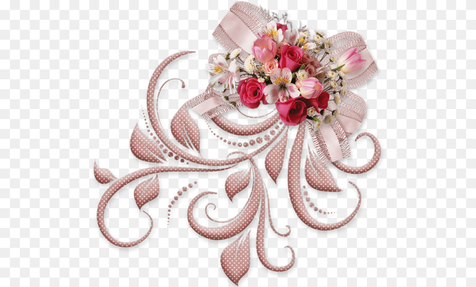 Izobrazhenie Dlya Plejkasta Tubes Fleurs En, Flower Bouquet, Plant, Art, Pattern Free Png Download