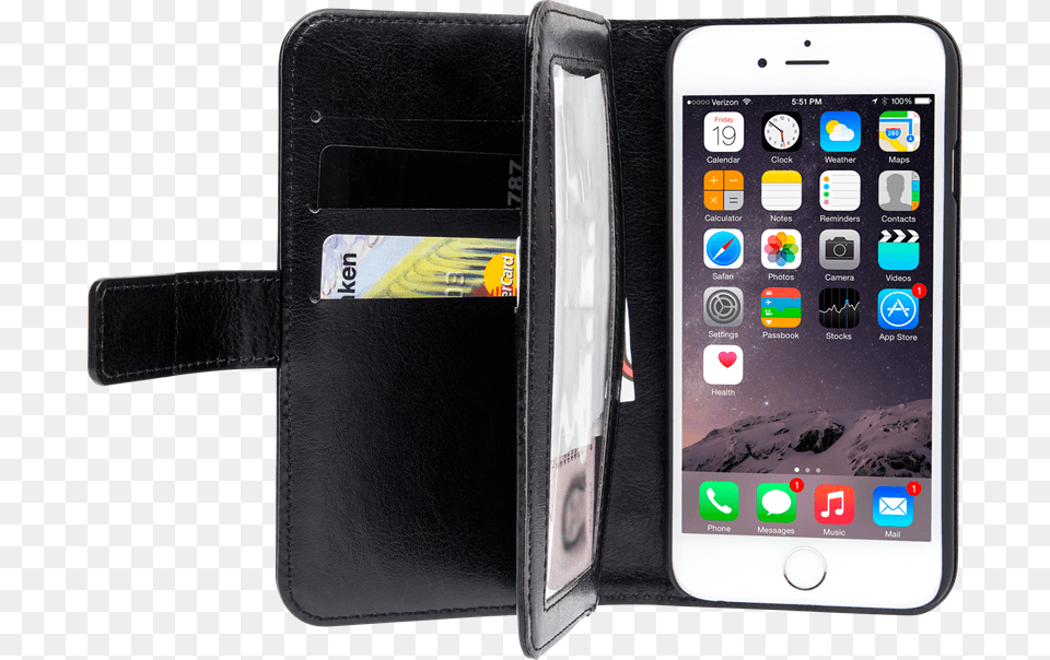 Izound Wallet Case Multi Iphone 66s Black Iphone 8 Bulletproof Case, Electronics, Mobile Phone, Phone, Accessories Free Transparent Png