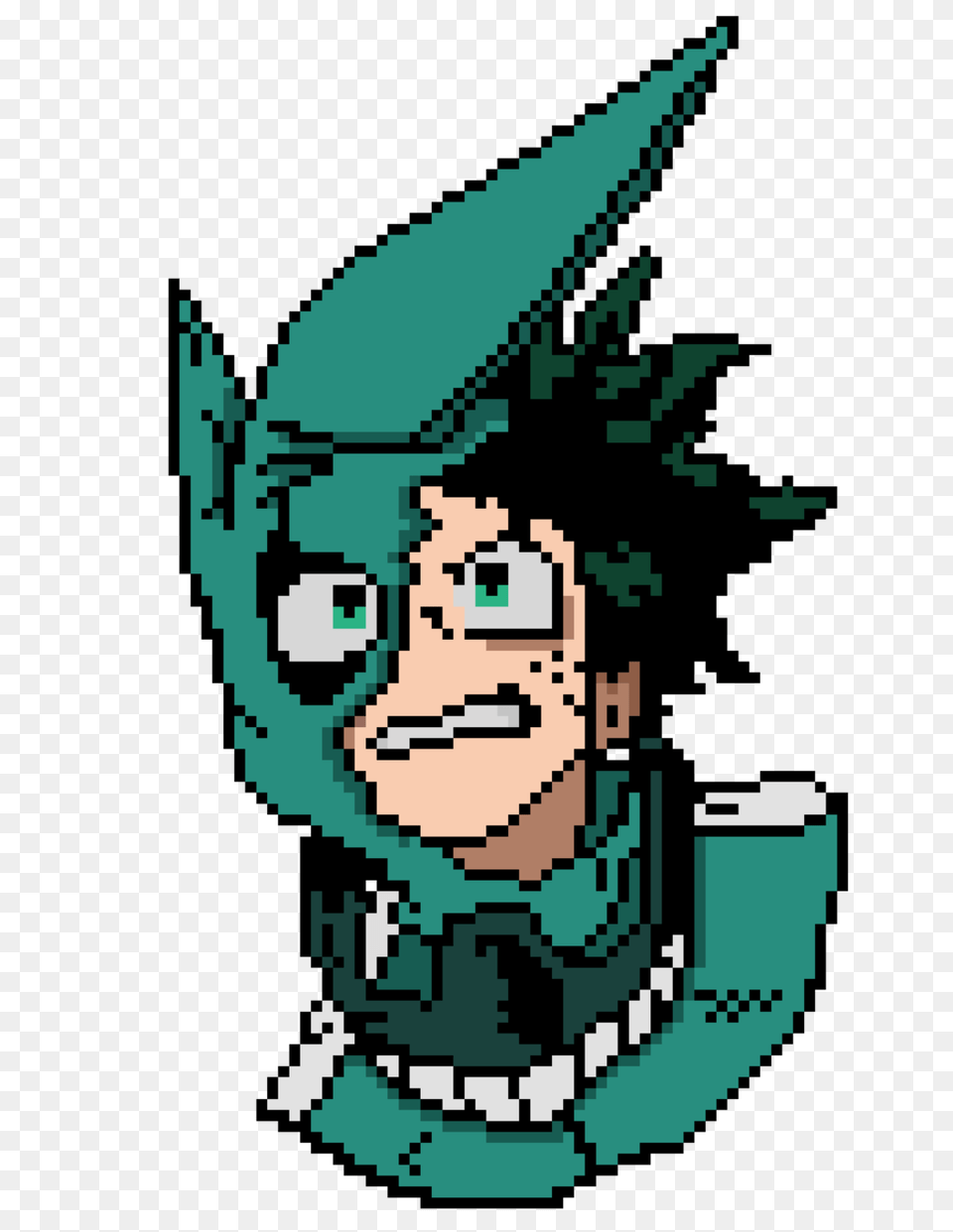 Izuku Midoriya Pixel Art, People, Person, Photography, Baby Free Transparent Png