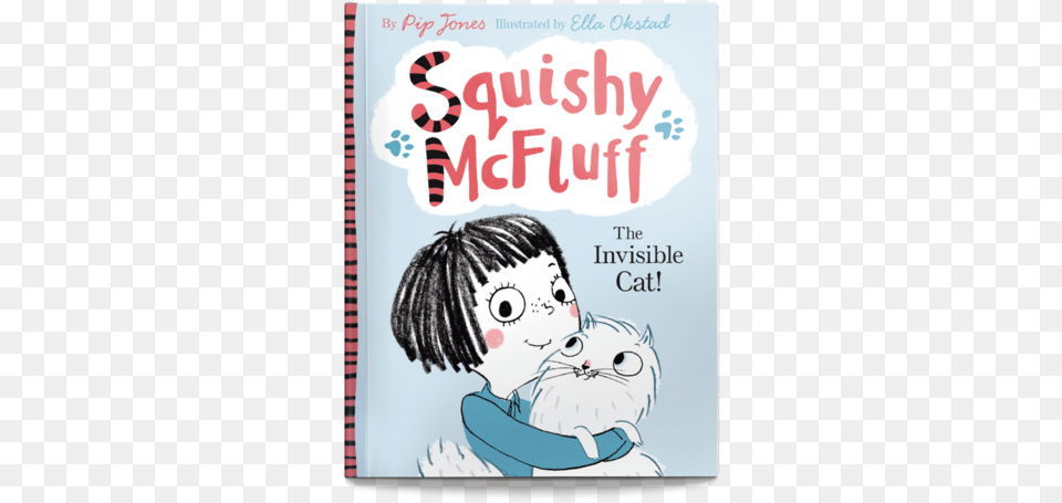 Izzy Gizmo Squishy Mcfluff The Invisible Cat, Publication, Book, Comics, Adult Png Image