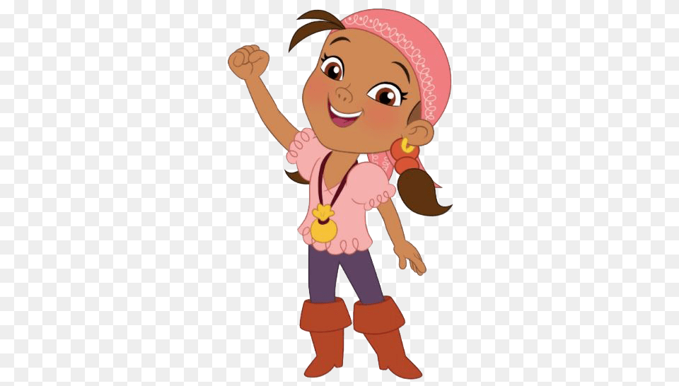 Izzy Yeah Jake And Neverland Pirates Party, Baby, Person, Cartoon, Face Png Image