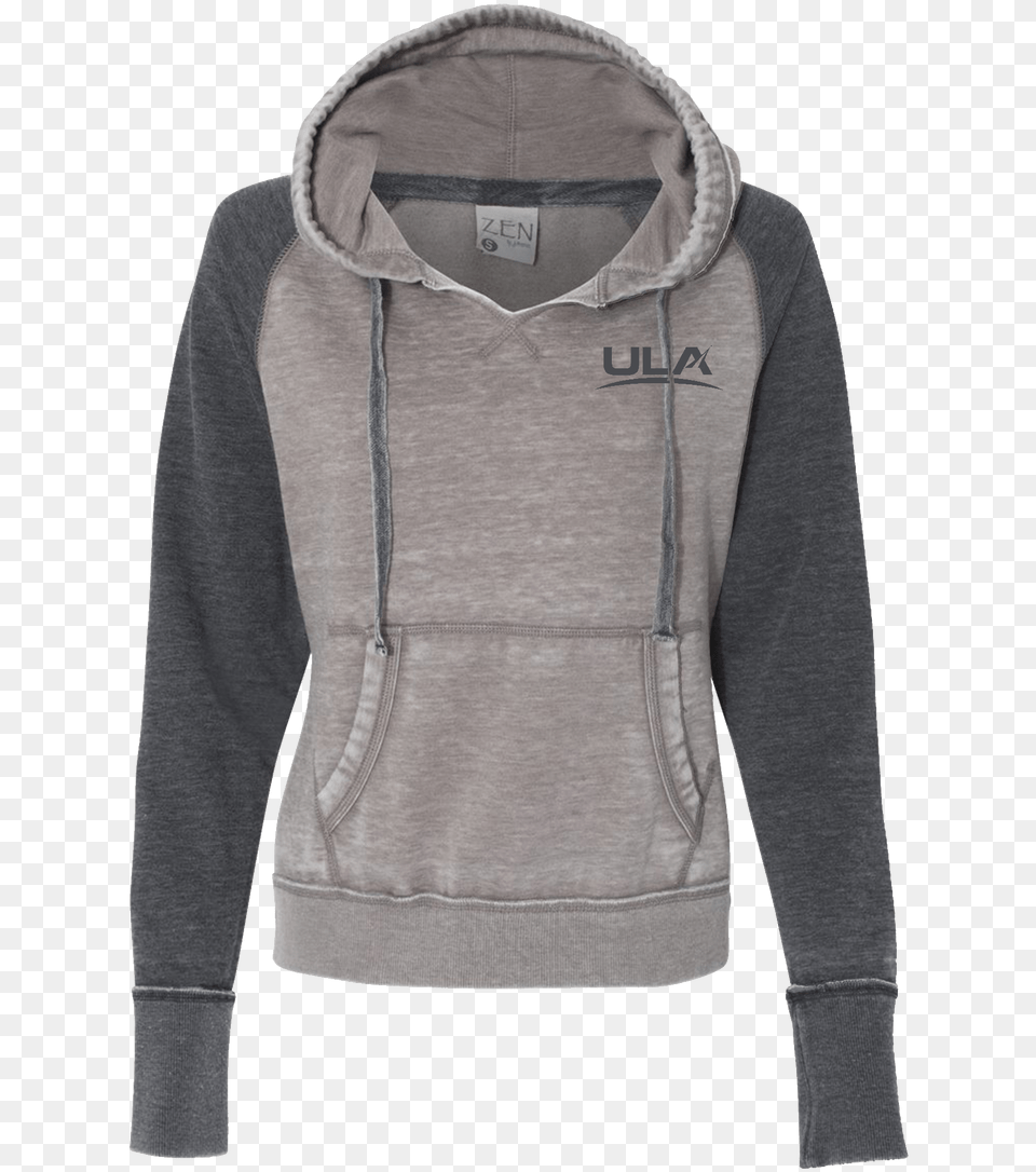 J America Womenu0027s Zen Fleece Raglan Hooded Pullover Sweatshirt Hoodie, Clothing, Coat, Hood, Jacket Free Png Download