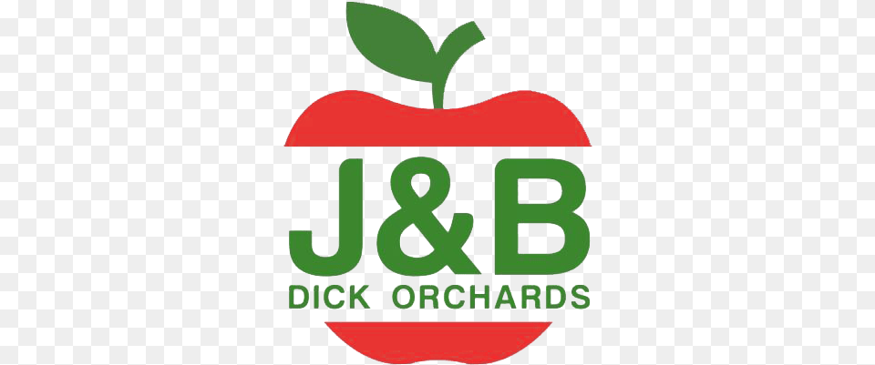 J And B Dick Orchards Fresh, Logo, Green, Leaf, Plant Free Png Download