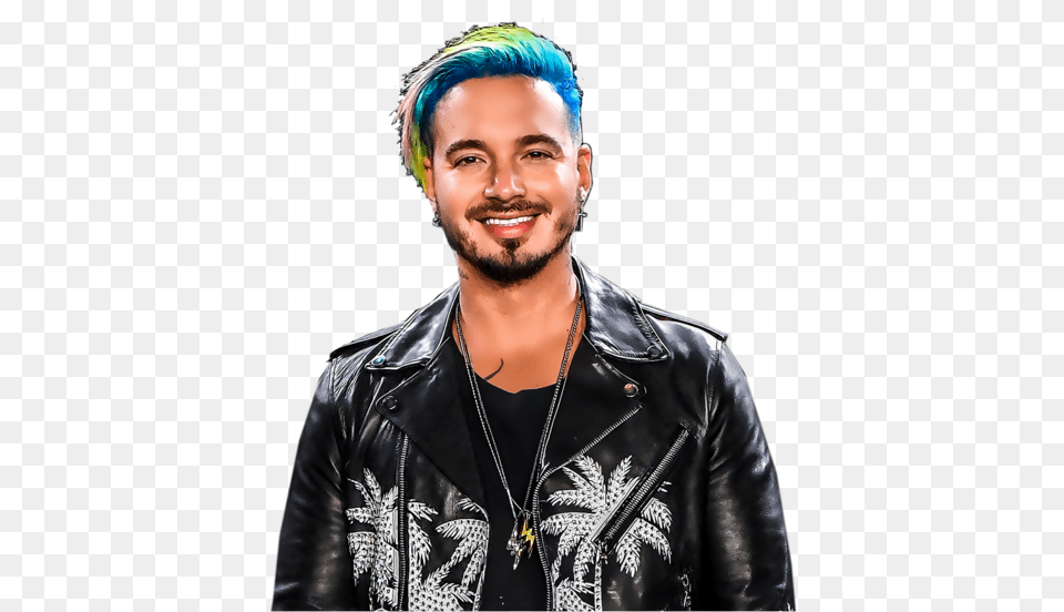 J Balvin J Balvin 2018, Jacket, Clothing, Coat, Man Free Transparent Png