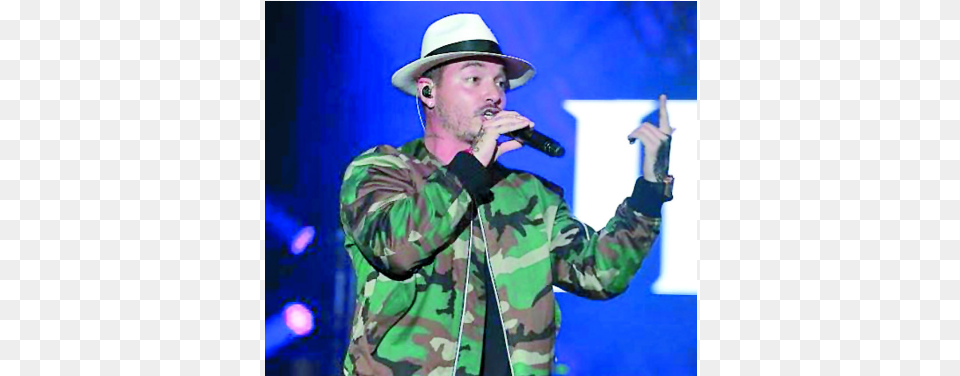 J Balvin Singing, Performer, Person, Solo Performance, Adult Free Transparent Png