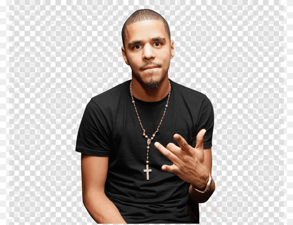 J Cole Clipart J J Cole, Accessories, Person, Pendant, Man Free Png Download