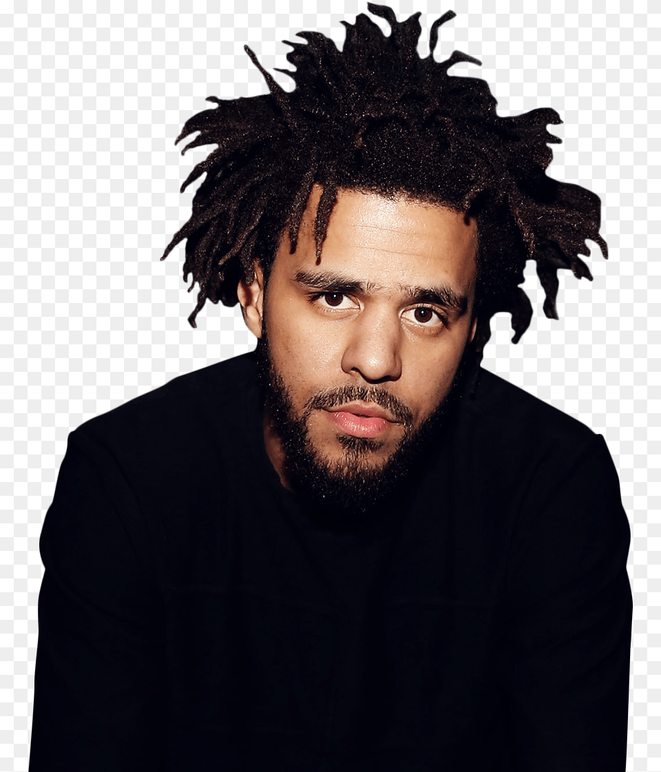 J Cole Lil Pump, Adult, Beard, Face, Head Free Png