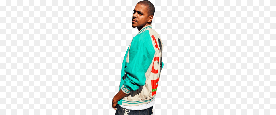 J Cole Transparent, T-shirt, Sleeve, Clothing, Long Sleeve Free Png Download