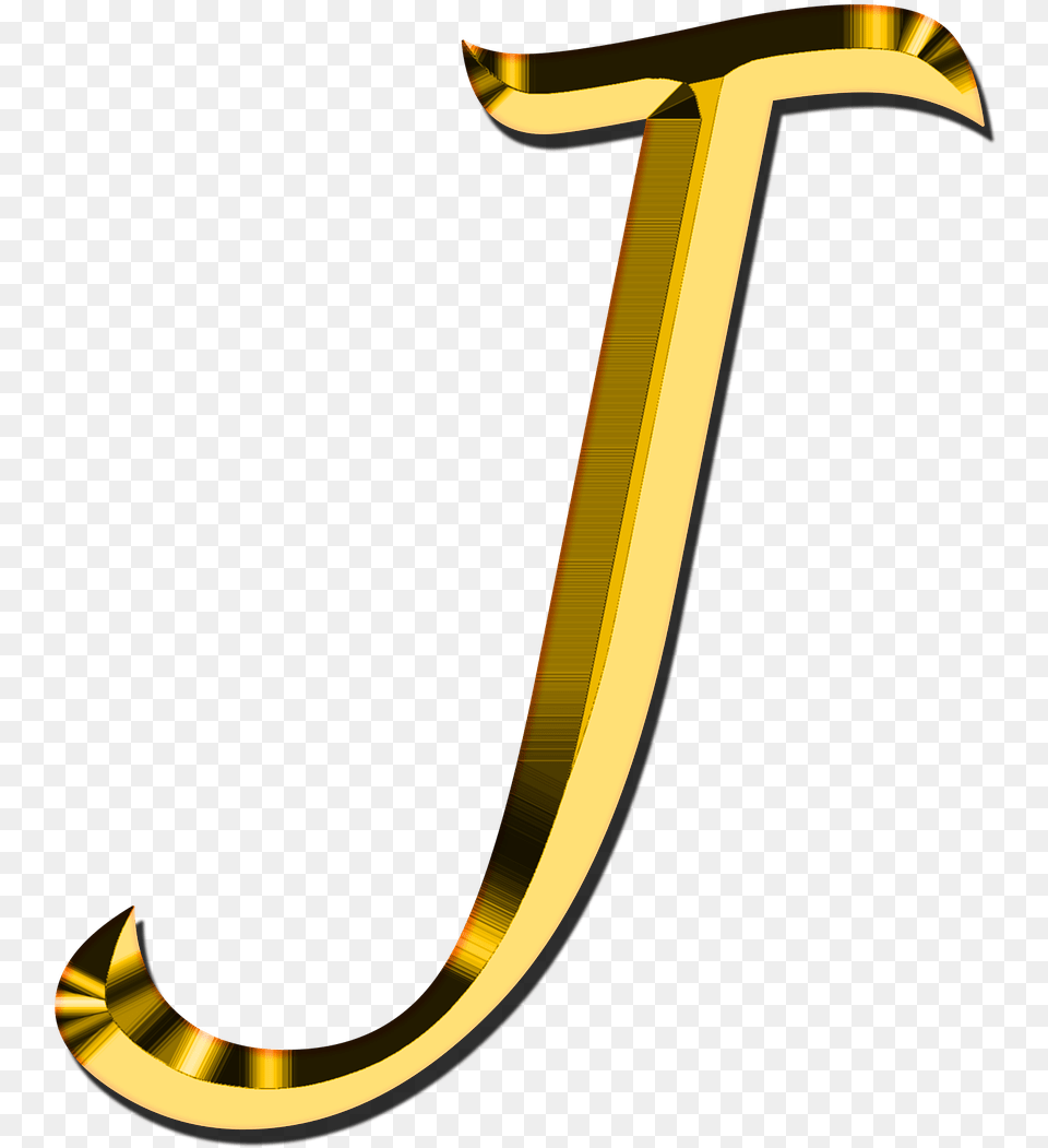 J Letter Images Letter J Gold, Electronics, Hardware, Hook Png Image