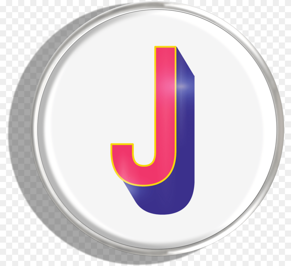 J Letter Images All Circle, Plate, Symbol, Logo, Text Free Transparent Png