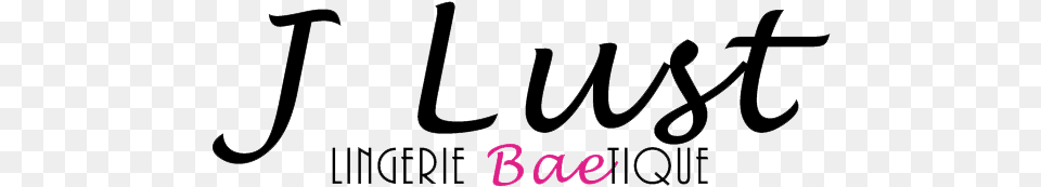 J Lust Lingerie Baetique Calligraphy, Handwriting, Text Png Image