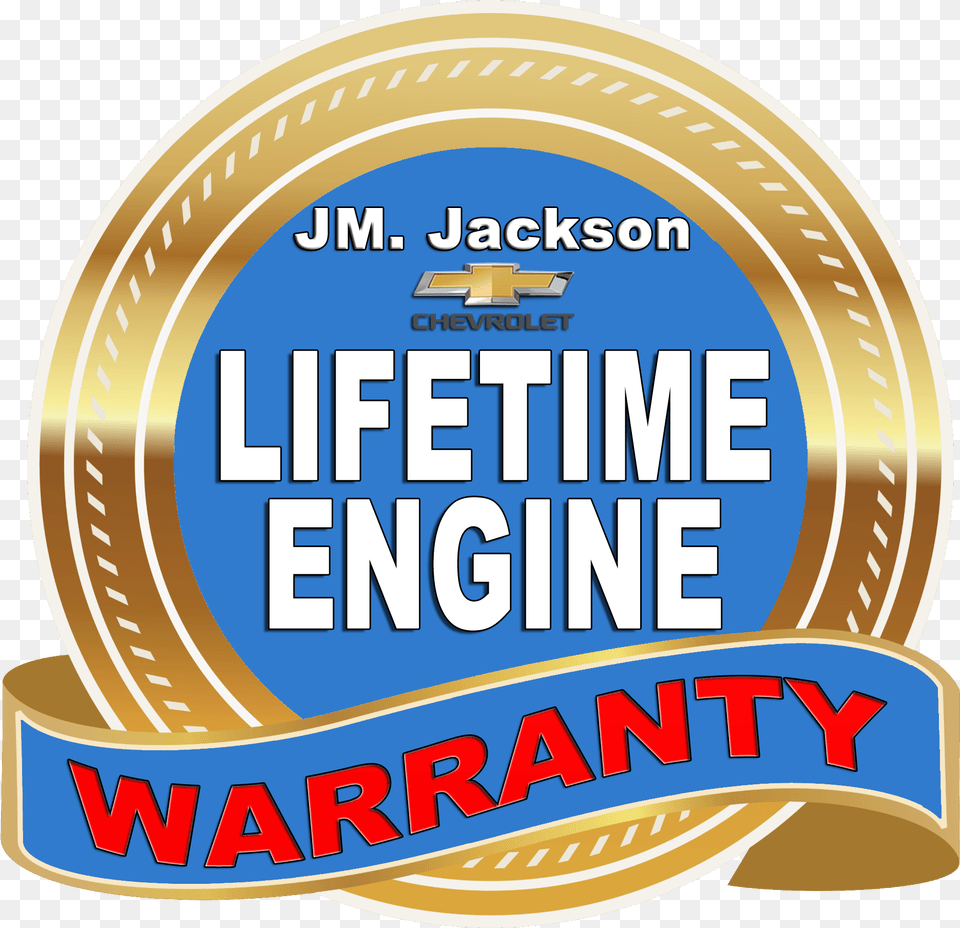 J M Jackson Chevrolet Buick Lifetime Engine Warranty J M Jackson Chevrolet Buick, Alcohol, Beer, Beverage, Lager Png