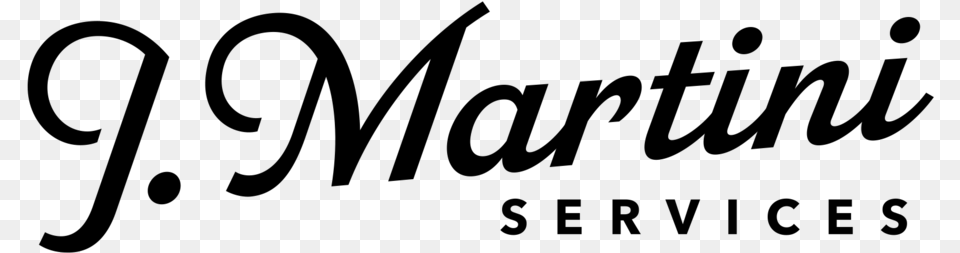J Martini Services Logo Calligraphy, Gray Png Image