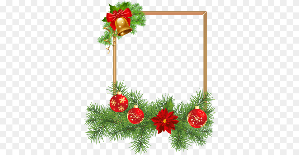 J Que Ns Estamos Em Clima De Natal Eu Resolvi Postar Moldura Quadro Natal, Plant, Tree, Wreath Png Image