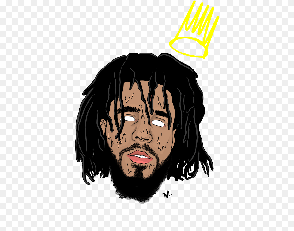 J Transparent J Cole Crown, Publication, Book, Comics, Person Png Image