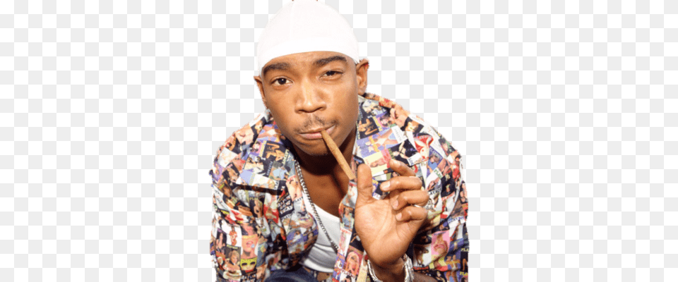 Ja Rule Smoking Ja Rule Transparent, Hat, Person, Face, Clothing Png Image
