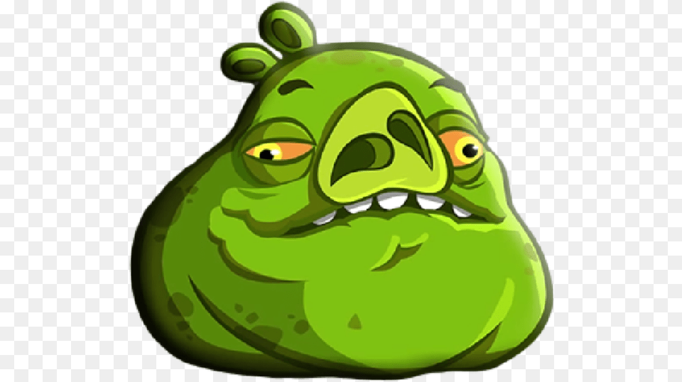 Jabba Ii Angry Birds Star Wars 2 Jabba, Green, Amphibian, Animal, Frog Free Png