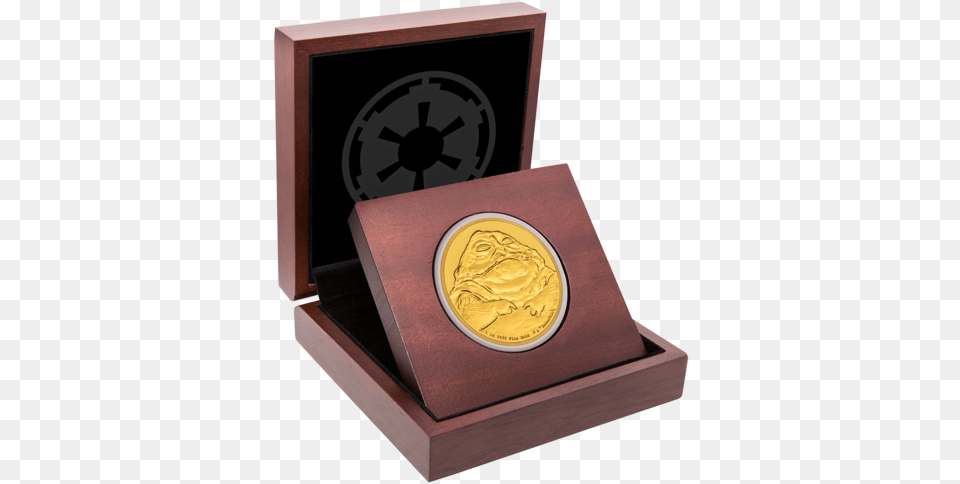 Jabba The 1 Gold Coin 1 Oz Star Wars Free Png Download