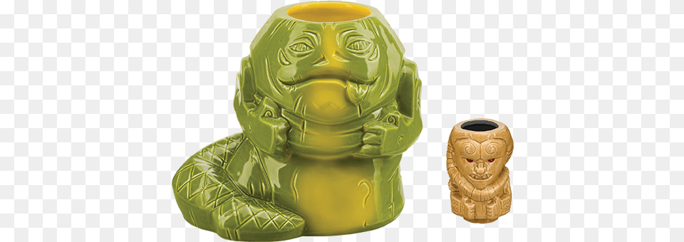 Jabba The Hutt Geeki Tikis Mug With Bib Star Wars Tiki Mugs, Emblem, Symbol, Architecture, Pillar Free Transparent Png